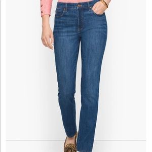 NWT Talbots Straight Leg Jean. SIZE 12